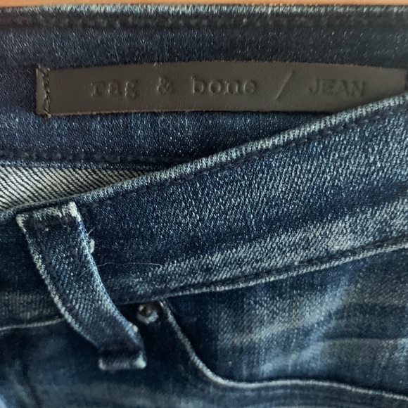 Rag & Bone Skinny Jeans w/ lambskin - Picture 5 of 6